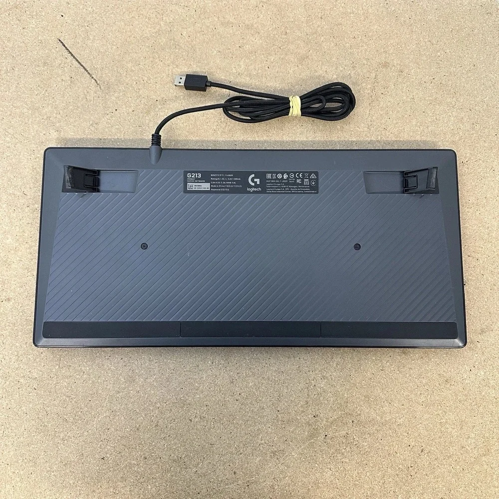 Logitech G213 Prodigy Gaming Keyboard Black Wired RGB Spill Resistant Y-U0029